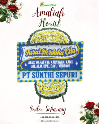 Papan Bunga Duka di Ngloro